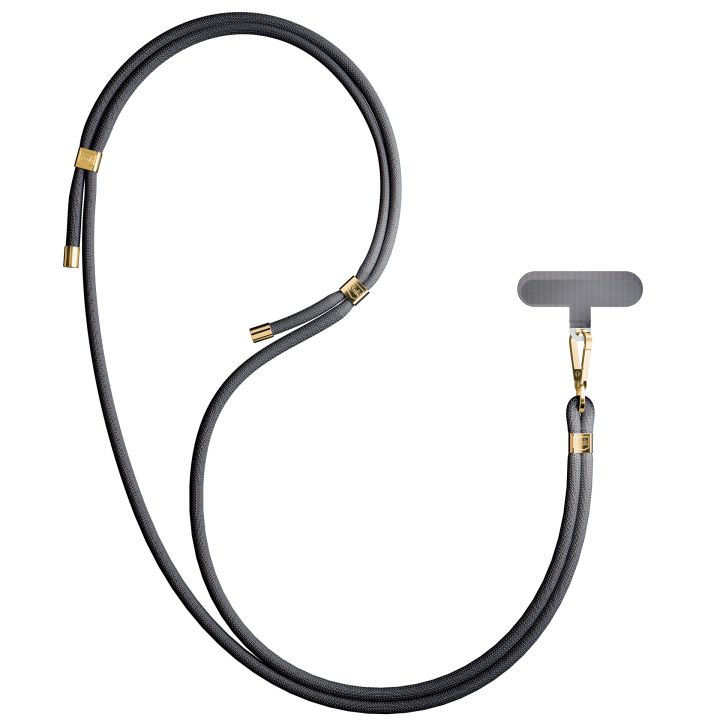 3mk Easy Clip Elite Lanyard Black/Gold